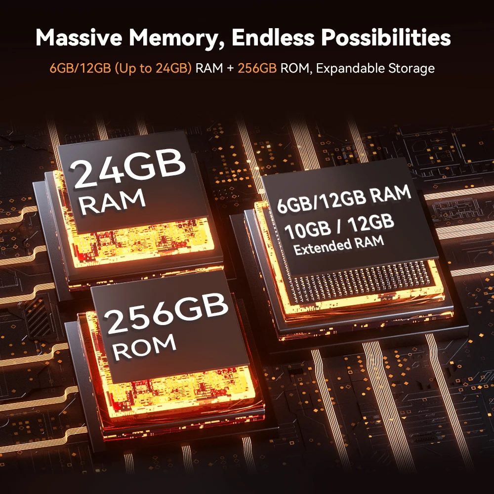 Cubot KingKong Power 3, Smartphone Android 14, Altavoz de 123dB, Helio G99, Pantalla de 6,72" de 120Hz, Ampliable hasta 24GB de RAM, 256GB de ROM, Batería de 10200mAh, Cámara de 100MP, NFC, 4G movil - Imagen 4